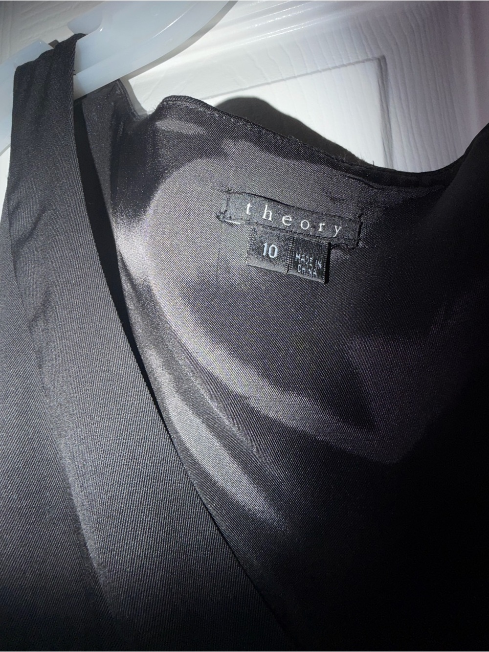 Theory Black Mini Dress